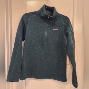 Patagonia better sweater quarter zip small